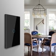 thumbnail image 4 of mmirethe US Maison Intelligente WiFi Tuya Switch 433.92MHz RF Application Télécommande Capteur Switchs Remplacement Intelligent Bureau Hôtel US Plug 1ensemble, 4 of 5