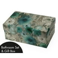 thumbnail image 7 of Ambesonne Sage Green Bathroom Decor Set in a Gift Box, Muted Fantasy Forest Art, 4 Pcs, Eggshell Grey Teal, 7 of 7