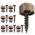 thumbnail image 2 of 2 Sets  Decorative Screw Self-tapping Mirror Fixing Screw Fastener With Cap, 2 of 6