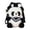 Black, variant on Cute Graduation Panda Bear Plush Toy 15cm Soft Stuffed Animal Keepsake for Graduation Gifts,Colour as Pictured