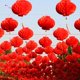 thumbnail image 1 of Linternas de papel de plástico, farolillos pequeños festivos plegables en forma de panal rojo, Festival del Medio Otoño, linternas de papel de plástico para Festival de Primavera, 1 of 2