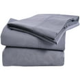 thumbnail image 2 of PC ORGANICS Organic Cotton Percale Sheet Set, Size King, Graphite, 2 of 2