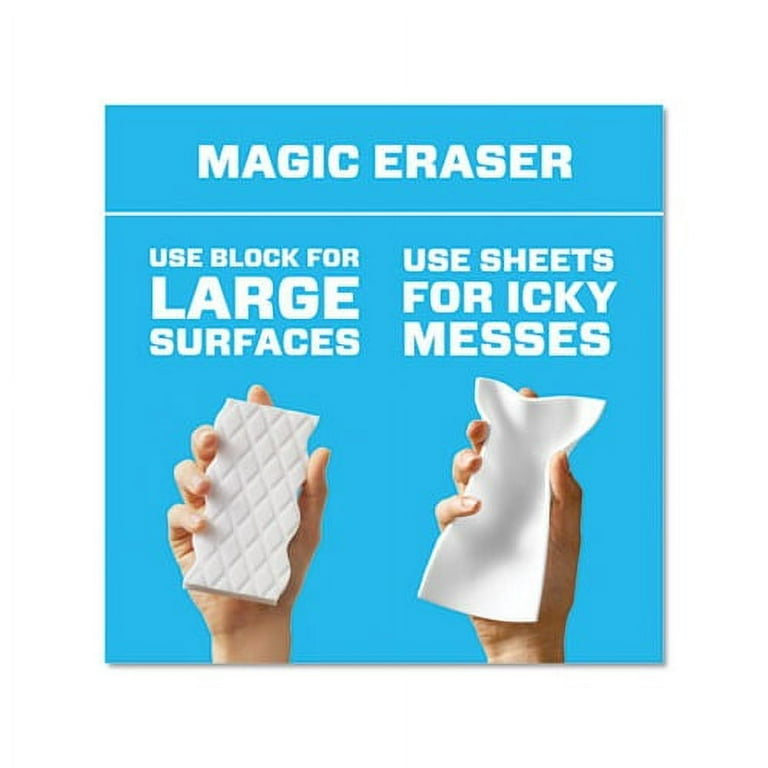 Magic Eraser Sheets, 3.5 x 5.8, 0.03 Magic Eraser Sheets, 3.5 x 5.8, 0.03