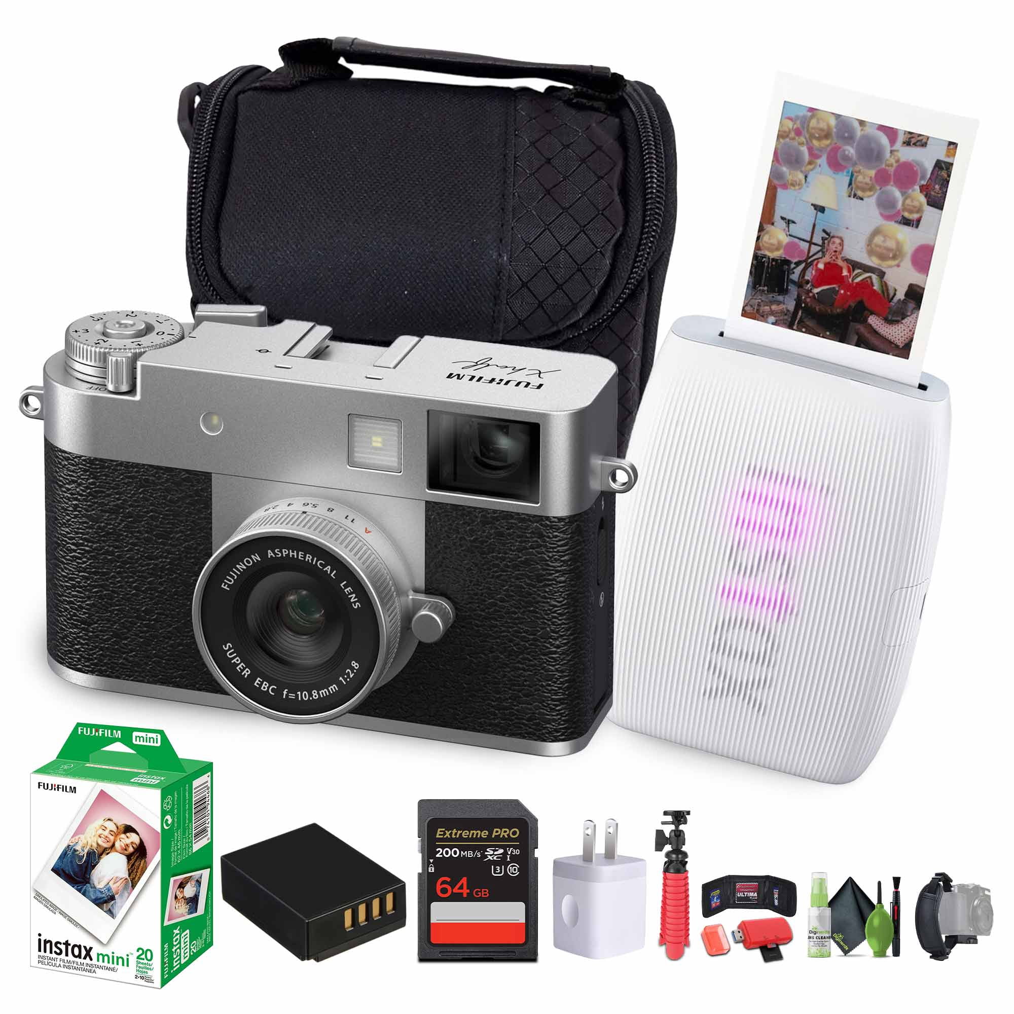 Fujifilm FinePix JV100 - Digital camera - compact - 12.2 MP - 720p