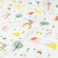 thumbnail image 2 of Roc-lon 100% Organic Cotton, 60"/61", Sewing Craft Fabric, Printed Muslin, Rainbow, 2 Yard, 2 of 2