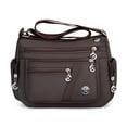 thumbnail image 2 of SPRING PARK Women Crossbody Bag Canvas Storage Pouch Handbags Multi Pocket, 2 of 7
