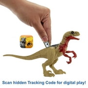 Jurassic World Search n Smash Truck Set with Atrociraptor Dino & Human Action Figure Toys