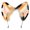 Headband jelly orang, variant on Plush Calico Puss Ear Headband Cute Furry Hair Accessory Headwear For Girls Women Party Role Play Daily