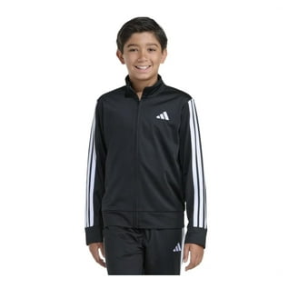 Boys 8-20 adidas 3-Stripe Tricot Track Jacket & Track Pants Set