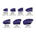 thumbnail image 3 of Pretty Claws Blackberry Glitter Nail Caps for Dogs - X-Small Size - 60 Pack ~ Stylish, 3 of 4