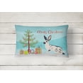 thumbnail image 2 of Carolines Treasures BB9328PW1216 English Spot Rabbit Christmas Canvas Fabric Decorative Pillow, 2 of 3