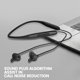 thumbnail image 3 of Auriculares Bluetooth con banda para el cuello CXPSUE, paquete de 3, 60 h, ENC, 3 of 6