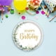 thumbnail image 4 of Vajilla desechable para fiestas con temática de hojas | Platos, vasos, servilletas y cubiertos de papel | Diseño elegante inspirado en la naturaleza, resistente y a prueba de fugas | 80 piezas para, 4 of 5