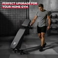 thumbnail image 6 of FASTES Adjustable Weight Bench 8 Positions Foldable Workout Bench Heavy-duty Weight Bench Press for Home Gym Full Body Strength Training, Max Weight 1400lbs, Black, 6 of 8