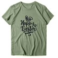 thumbnail image 2 of AXXD Easter Shirts,Printing Short Sleeves Round-Neck Loose T-Shirt Bunny Tops For Girls New Arrival Size 8, 2 of 5