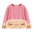 thumbnail image 6 of Mercatoo Fle𝐞ce Sweatshirt for Teen Girls Winter Warm Sherp𝐚 Lined Cotton Crewneck Pullover Ho𝐨dies Unisex 2025 Casual Clothes, 6 of 7