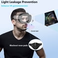 thumbnail image 5 of Prociv Facial Interface & Face Cover Pad for Meta Quest 3S - VR Accessories Compatible with Meta/Oculus Quest 3S, One-Piece Anti-Light Leakage Soft Leather PU & Ice Sponge Face Cushion Pad, 5 of 9
