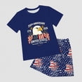 thumbnail image 4 of HCNTES Baby Boy's Outfit Independence Day Theme Cartoon Print Shorts For Litte Girls Casual Outdoor Wear 2 Piece Summer Set For Kids 2T 3T 4T(H03-Dark Blue,6-7 Years), 4 of 7