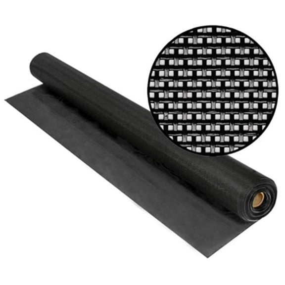 Phifer 3000048 36 in. x 100 ft. Suntex 80 Black Screen