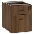 thumbnail image 2 of Lorell, Essentials Series Walnut Hanging Pedestal - 2-Drawer, 1 Each, 2 of 10