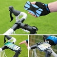 thumbnail image 7 of 360° Rotation Bike Phone Mount | Universal ABS Handlebar Smartphone Holder | Fits 4.0"-6.5" Screens | Secure Shockproof Elastic Bands | Easy Install | Motorcycle Stroller Compatible, 7 of 7