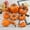 Orange, variant on YIMWNYI 8 Pack Small Artificial Lifelike Pumpkins, Thanksgiving Decor, Halloween Decoration, Mini Fall Crop Props for Home, Festive Party Accessories, Cute Pumpkin Decor