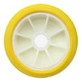 thumbnail image 3 of koolsoo 12.2cm Boat Trailer EVA Ribbed Roller Spare Parts Easily Install Replacement Yellow, 3 of 9