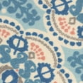thumbnail image 6 of Nourison Sun N' Shade 93x130" Rectangle Fabric Area Rug in Blue/Pink, 6 of 10