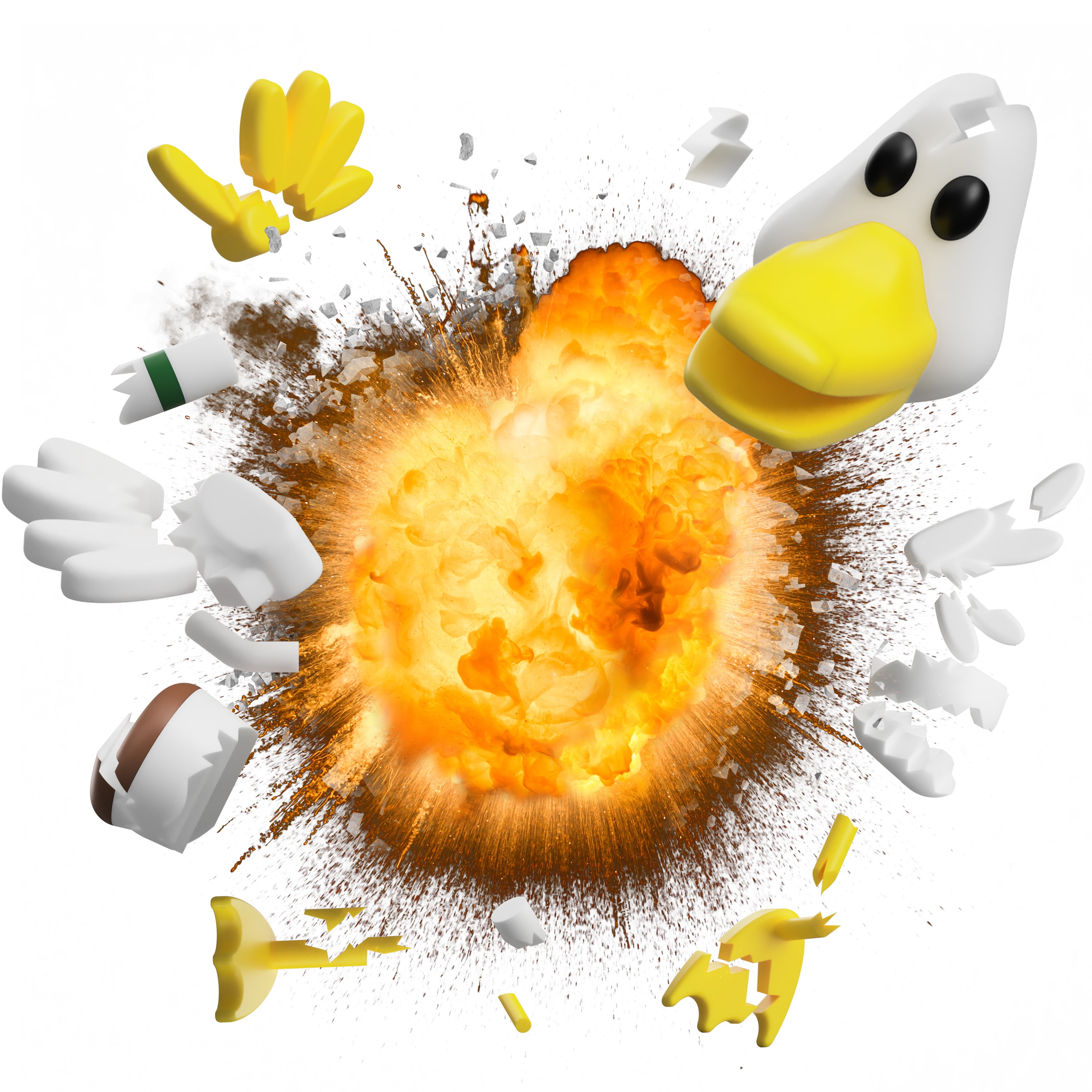Projex Duck Arcade Projecting Moving Target Game, 3 Built-in Indoor Games, Children Ages 6 and up