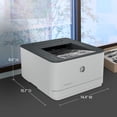thumbnail image 3 of Impresora HP LaserJet Pro 3001dw inalámbrica en blanco y negro, 3 of 9