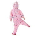 thumbnail image 4 of Odeerbi Baby Boy Girl Clothes Toddler Outfit Unisex Kids Hooded Jacket Wind Waterproof Raincoat Mask Pink, 4 of 7