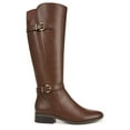 thumbnail image 3 of Naturalizer Womens Sahara Knee High Boots Dark Brown Wide Calf 8W, 3 of 5