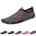 thumbnail image 5 of NOKIO Summer Water Shoes Men Quick-Drying Non-S𝗅ip Sport Shoes Lightweight S𝗅ip On Sneakers Wide Width Wading Bar𝖾𝖿oot Shoes Hiking Swimming Diving Shoes, 5 of 8