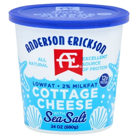 Anderson Erickson 2 Low Fat Sea Salt Cottage Cheese 24 Oz