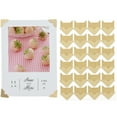 thumbnail image 2 of ABODELINE 24 Pcs Photo Corners Self Adhesive, Scrapbooking Photo Mounting Corners, Photo Mounting Corners for DIY Scrapbook, Photo Album, Memory Books, Picture Frames, 2 of 6