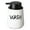 White, variant on Farmhouse Ceramic Dish Soap Dispenser with Pump.Hand Soap Dispenser, 12oz Dish Soap Pump for Bathroom (SOAP, Black)
