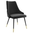 thumbnail image 3 of Modway Adorn Tufted Performance Velvet Dining Side Chair in Black, 3 of 9