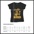 thumbnail image 7 of Country Girl Rodeo Women's V-Neck T-shirt Vintage Cowgirl, 7 of 7