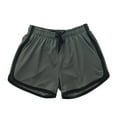 thumbnail image 1 of Men Summer Athletic Outfits, Drawstring Elastic-Waist Sports Running Shorts, 1 of 8