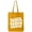 Gold, variant on Auntie Auntie Auntie Cotton Canvas Tote Bag
