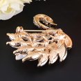 thumbnail image 5 of Broche Alfiler Forma de Cisne Aleación de Circón Prenda Prenda Prendedor Broche Moda Esmalte Cristal Pedrería Ramillete para Mujeres Dama Joyería Regalo, 5 of 5