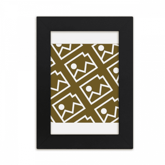 Photo Memorial Seal Patterns Desktop Photo Frame Picture Display Art Painting Exhibit