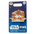 thumbnail image 2 of Disney Parks Star Wars Admiral Ackbar 2/12 Pin New With Card, 2 of 3