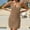 Khaki, variant on HOMBOM Womens Sheer Bathing Suit Cover Up Bathing Suit Cover Up Holiday Summer Dresses for Women Hollow Out