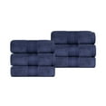 thumbnail image 2 of BNM Turkish Cotton Heavyweight Hand Towel Set, Crown Blue, 2 of 5