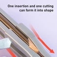 thumbnail image 3 of BQBQERT Eyebrow Pencil Sharpening Auxiliary Tool With 4 Grooves Makeup Pencil Sharpener Assistant Tool For Professional, 3 of 7
