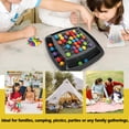 thumbnail image 2 of Juego Estrategia Mesa Juguete Educativo A Creativo Con Bolas Arcoíris, 2 of 9