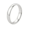 thumbnail image 1 of 14k White Gold Comfort Fit Wedding Band Size 5, 1 of 2