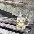 thumbnail image 3 of Oktoberfest Haus Multicolor Ceramic German Lederhosen Beer Stein with Metal Lid 0.55 Ltr, 3 of 6