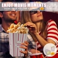 thumbnail image 3 of Verdelife 36 Pcs Popcorn Boxes, 4.7" Striped Star Popcorn Buckets,  25 oz Containers for Movie Nights, Parties, Snacks & Theater Supplies, 3 of 5